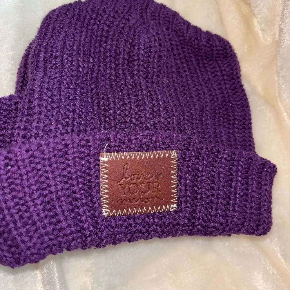 Two Love Your Melon Knit Beanies